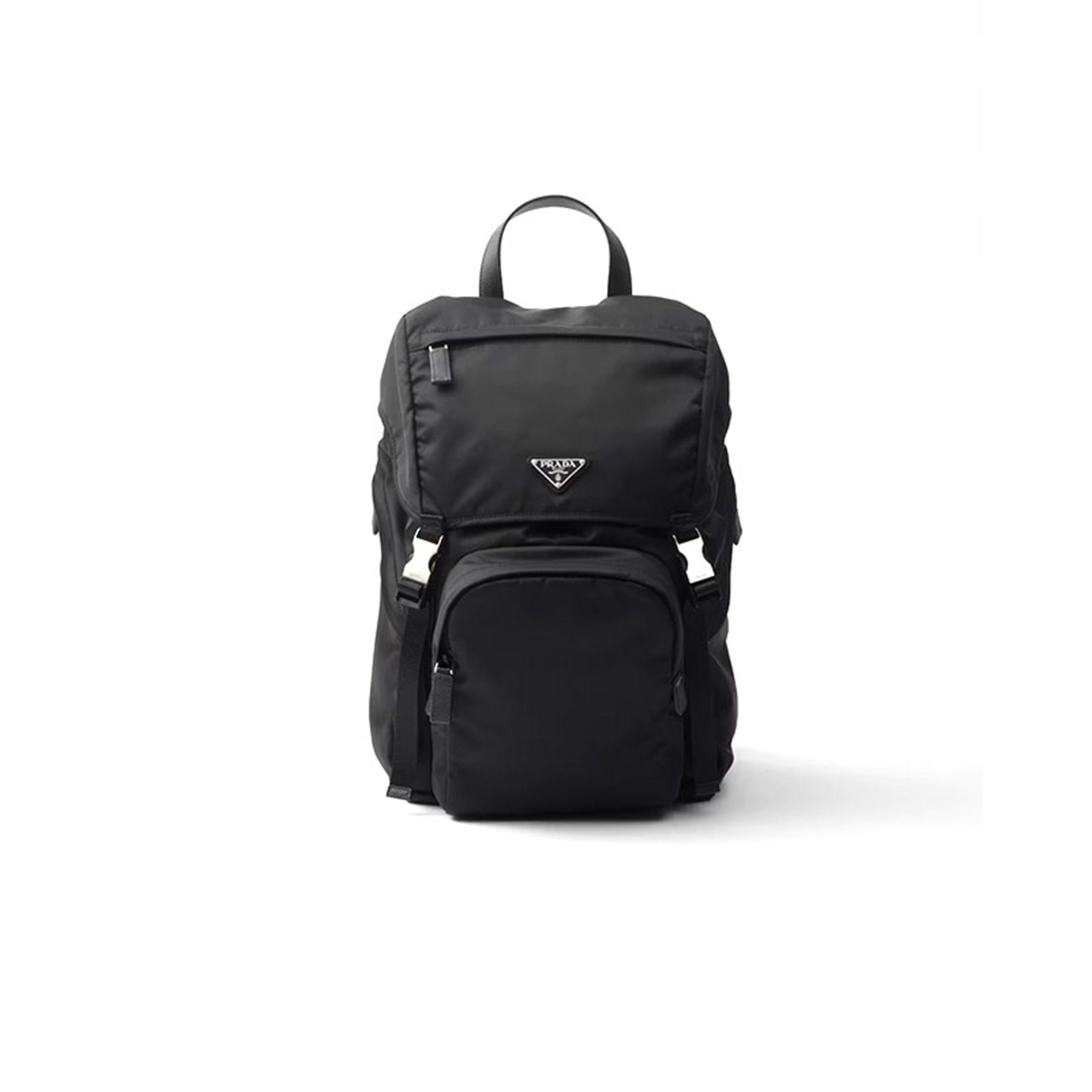 PRADA RE-NYLON AND SAFFIANO LEATHER BACKPACK 2VZ135 (45*27*17cm)